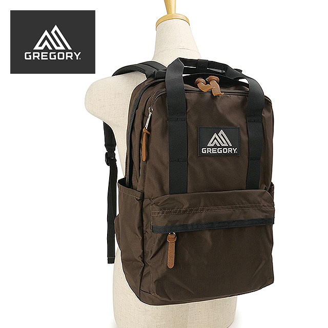 グレゴリー GREGORY イージーピージーデイ [1038680663 FW26] EASY PEASY DAY リュック バックパック 軽量 通勤 通学 カジュアル デイパック ブラウン ウォルナットブラウン