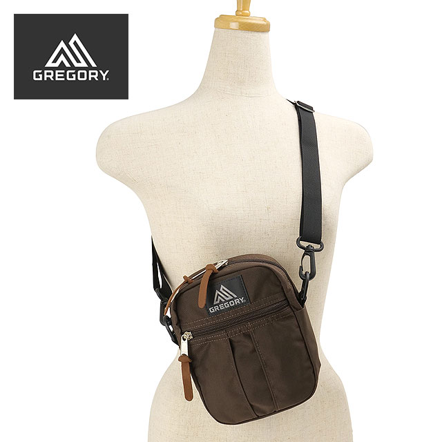 グレゴリー GREGORY クイックポケットM [654590663 FW26] QUICK POCKET M ショルダーバッグ ポーチ 軽量 コンパクト 小物入れ カジュアル ブラウン ウォルナットブラウン