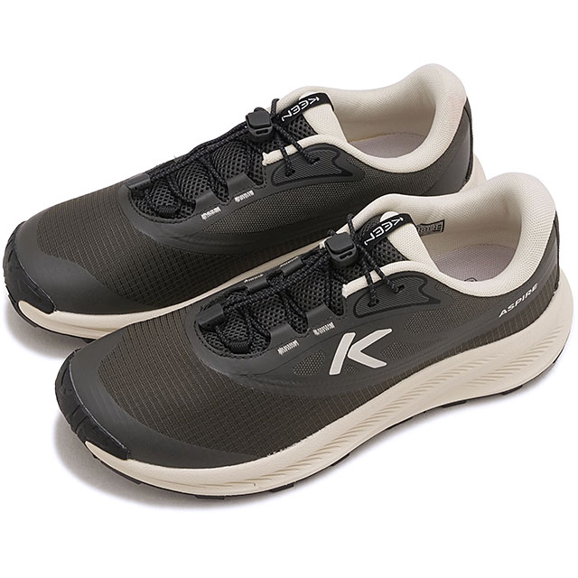 返品交換送料無料 キーン KEEN スニーカー レディース アサパイア [1032881 FW26] W ASPIRE ウィメンズ ランニング ウォーキングシューズ ブラック BLACK/BIRCH