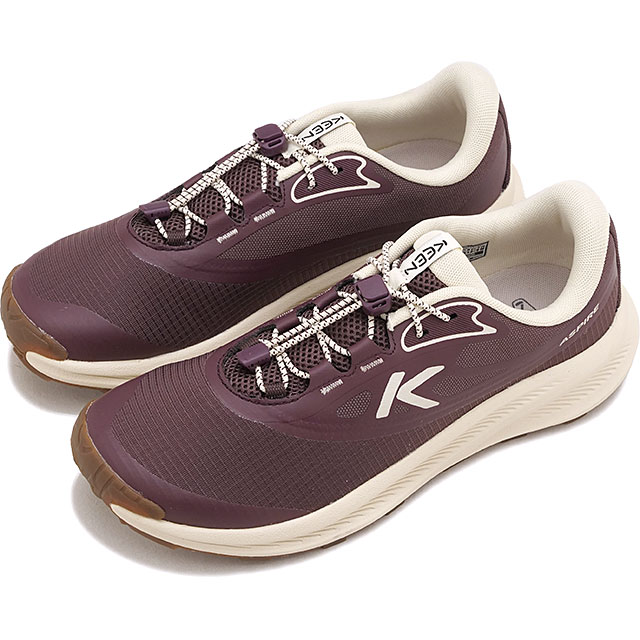 返品交換送料無料 キーン KEEN スニーカー レディース アサパイア [1032884 FW26] W ASPIRE ウィメンズ ランニング ウォーキングシューズ パープル HUCKLEBERRY/BIRCH