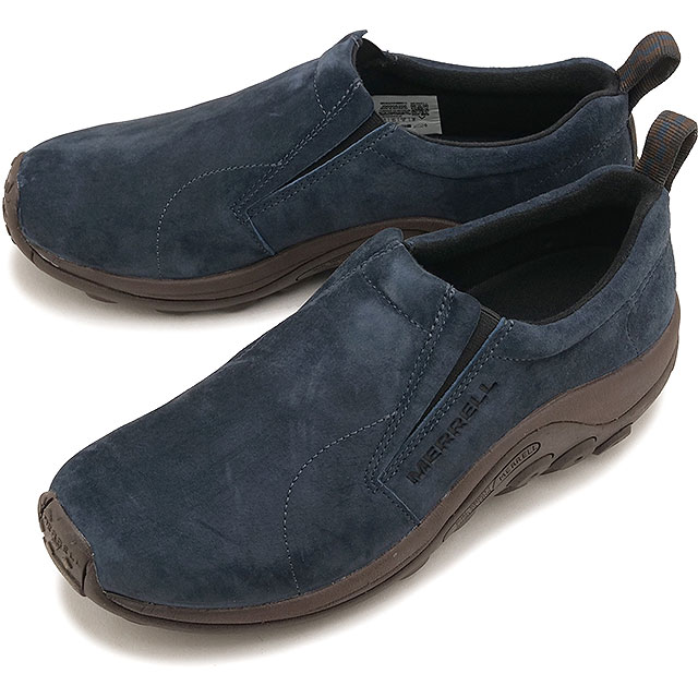 メレル MERRELL スニーカー メンズ ジャングルモック [J00005200 FW26] M JUNGLE MOC スリッポン 撥水 スエード 軽量 カジュアル 紺 NAVY
