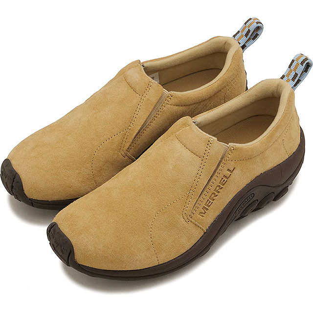メレル MERRELL スニーカー レディース ジャングルモック ウィメンズ [J00005203 FW26] W JUNGLE MOC スリッポン 撥水 スエード 軽量 カジュアル ブラウン PECAN