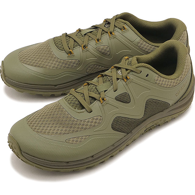 メレル MERRELL スニーカー メンズ トレイルグローブ8 [J00005522 FW26] M TRAIL GLOVE 8 ベアフットシューズ ミニマルシューズ カーキグリーン DARK-MOSS