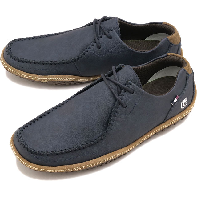 コンカラー conqueror shoes スニーカー メンズ ホライゾン [26FW-HR02 FW26] HORIZONシューズ 歩きやすい グリップ力 耐久性 ネイビー NAVY