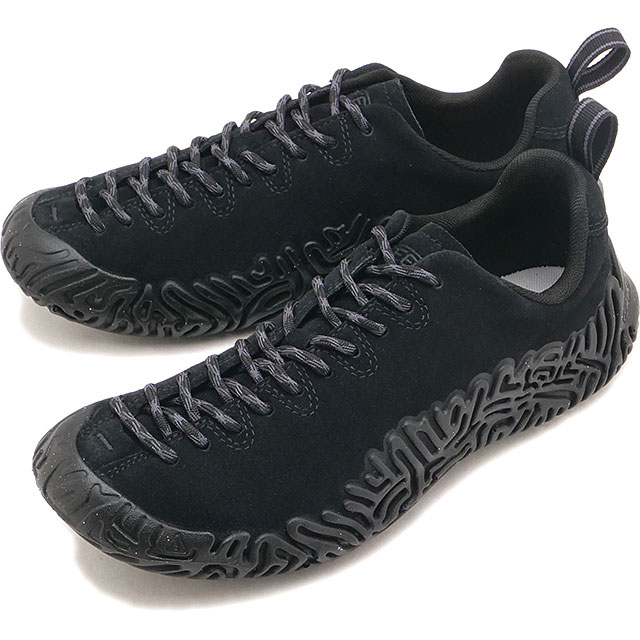 返品交換送料無料 キーン KEEN スニーカー メンズ ジャスパー メルコ [1032554 FW26] M JASPER MERKOスエードシューズ 黒 BLACK/BLACK
