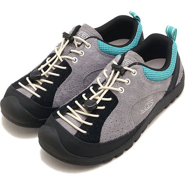 返品交換送料無料 キーン KEEN スニーカー レディース ジャスパー ロックス エスピー [1032961 FW26] W JASPER "ROCKS" SPスエードシューズ グレー STEEL-GREY/BALTIC