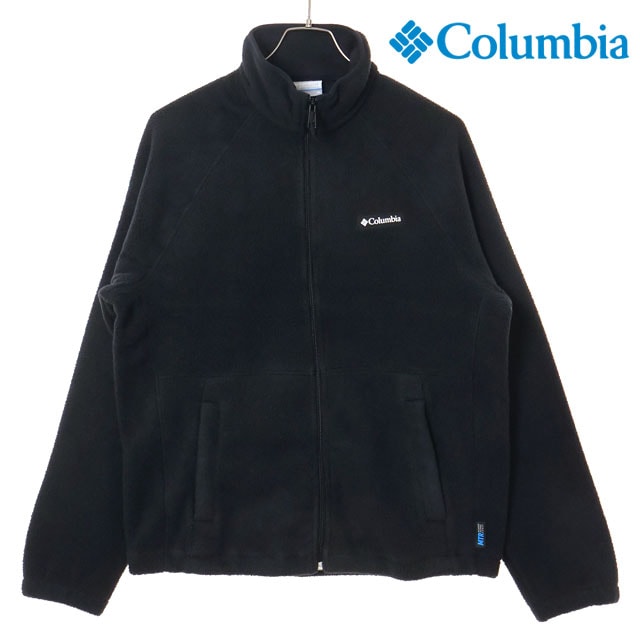 コロンビア Columbia メンズ ティンバークレストMTRフリースフルジップ [AE8888-010 FW26] Timber Crest MTR Fleece Full Zip フリースジャケット 軽量 保温 黒 Black