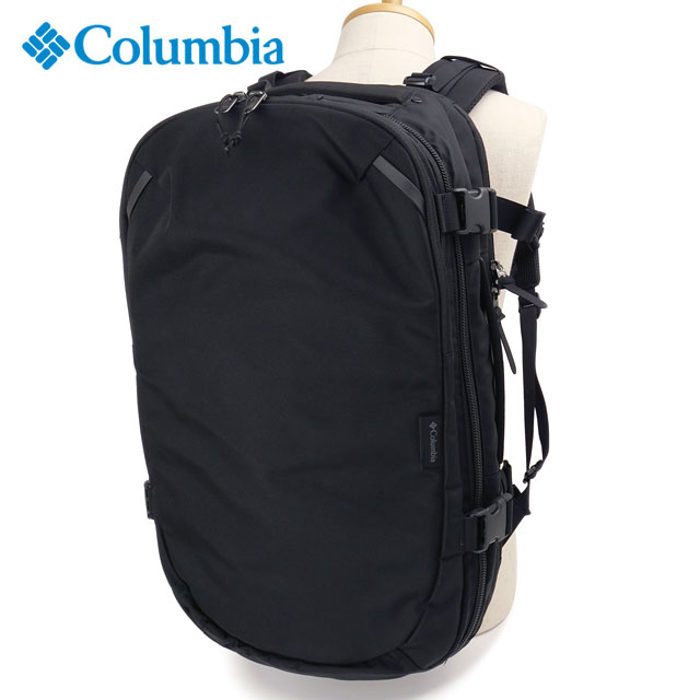 コロンビア Columbia タイガーブルック32Lトラベルバックパック [PU7262-010 FW26] Tyger Brook 32L Travel Backpack ユニセックスリュック デイパック 旅行 黒 Black