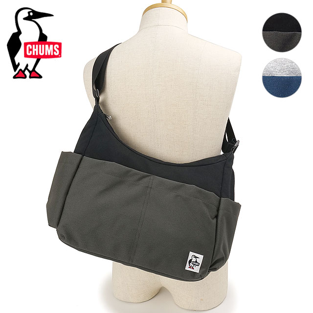 チャムス CHUMS プレッピーショルダーバッグスウェットナイロン [CH60-4008 FW26] 10L Preppy Shoulder Bag Sweat Nylon ユニセックスワンショルダー 斜めかけ 通学 アウトドア