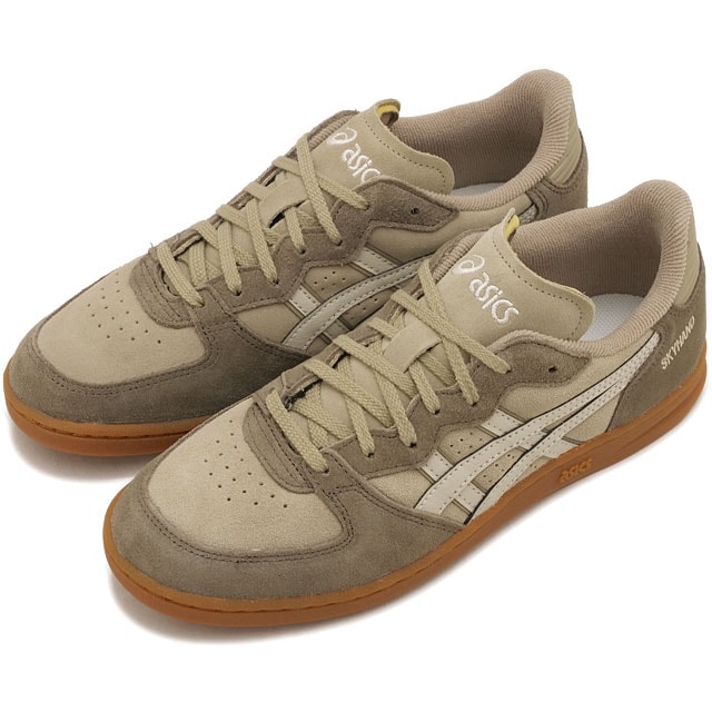 アシックス スポーツスタイル ASICS SportStyle スニーカー レディース スカイハンド オージー [1203A452-203 FW26] SKYHAND OG ユニセックスコートシューズ オールシーズン 春夏秋冬 ブラウン DRIFTWOOD/SMOKE-GREY