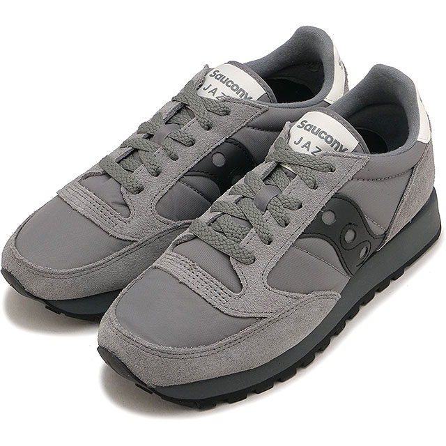 サッカニー Saucony スニーカー レディース ジャズオリジナル [S101443-1002 FW26] JAZZ ORIGINAL ユニセックスシューズ レトロランニング グレー CINDER/BLACK