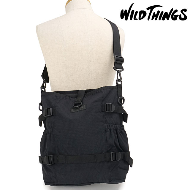 ワイルドシングス WILD THINGS ショルダーバッグ ストレージ ショルダー M [W7017 FW26] 15L STORAGE SHOULDER M ユニセックスワンショルダー ミリタリー 黒 Black