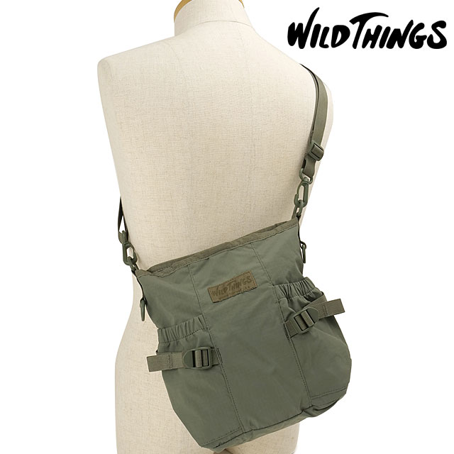 ワイルドシングス WILD THINGS ショルダーバッグ ストレージ ショルダー S [W7018 FW26] 5L STORAGE SHOULDER S ユニセックスワンショルダー ミリタリー グリーン Khaki
