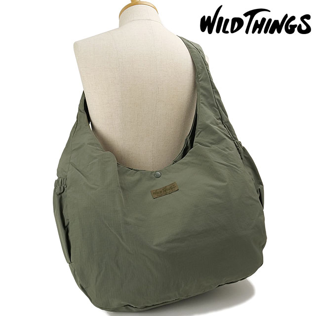 ワイルドシングス WILD THINGS ショルダーバッグ モンスター ショルダー [W7021 FW26] 25L MONSTER SHOULDER ユニセックスワンショルダー ミリタリー グリーン Khaki