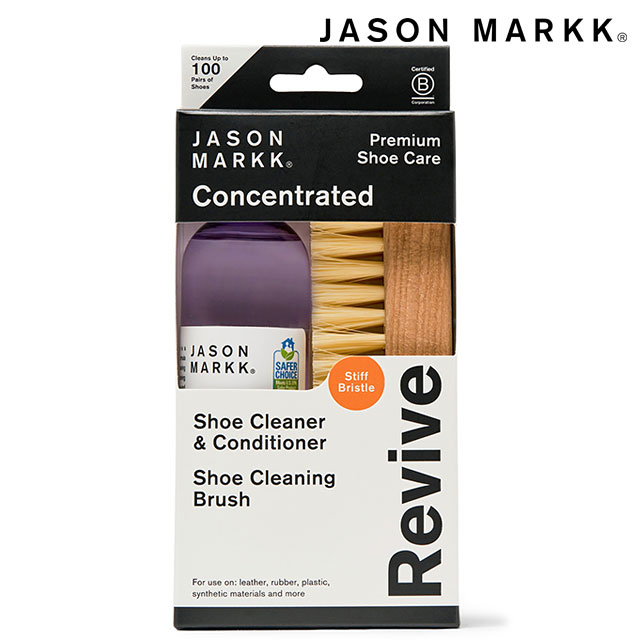 【スニーカーケア用品】 JASON MARKK ジェイソンマーク エッセンシャルキット [300120] ESSENTIAL Kit 4 oz.プレミアムディープクリーニングソリューション&スタンダードクリーニングブラシ セット【航空便不可】