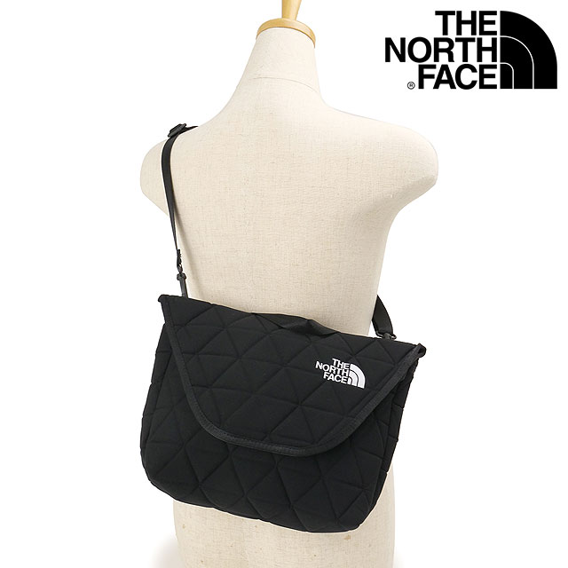 ザ・ノース・フェイス THE NORTH FACE ショルダーバッグ ジオフェイスショルダー [NM72670-K FW26] 4L Geoface Shoulder ノースフェイス TNF アウトドアワンショルダー 斜めがけ 黒 ブラック