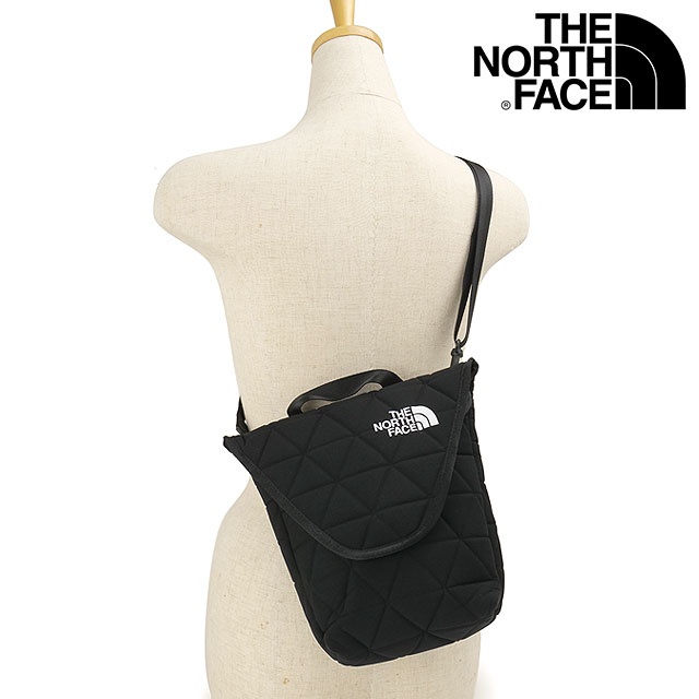 ザ・ノース・フェイス THE NORTH FACE ショルダーバッグ ジオフェイスミニショルダー [NM72671-K FW26] 2.5L Geoface Mini Shoulder ノースフェイス TNF アウトドアワンショルダー 斜めがけ 小さめ コンパクト 黒 ブラック
