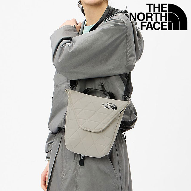 ザ・ノース・フェイス THE NORTH FACE ショルダーバッグ ジオフェイスミニショルダー [NM72671-FI FW26] 2.5L Geoface Mini Shoulder ノースフェイス TNFワンショルダー 斜めがけ 小さめ コンパクト フォッシルアイボリー