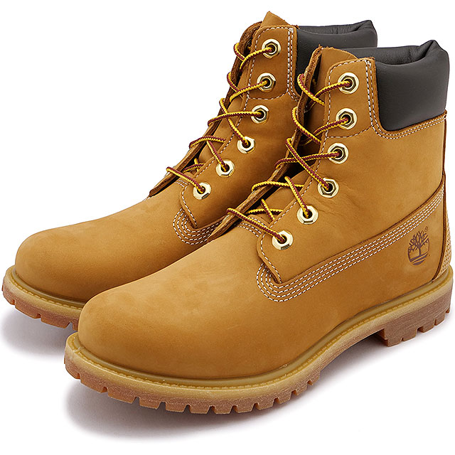 ティンバーランド Timberland レディース 6インチ プレミアムブーツ [110361-713 SS23] W 6inch Premium Bootsアウトドアシューズ 防水 イエローブーツ Wheat イエロー