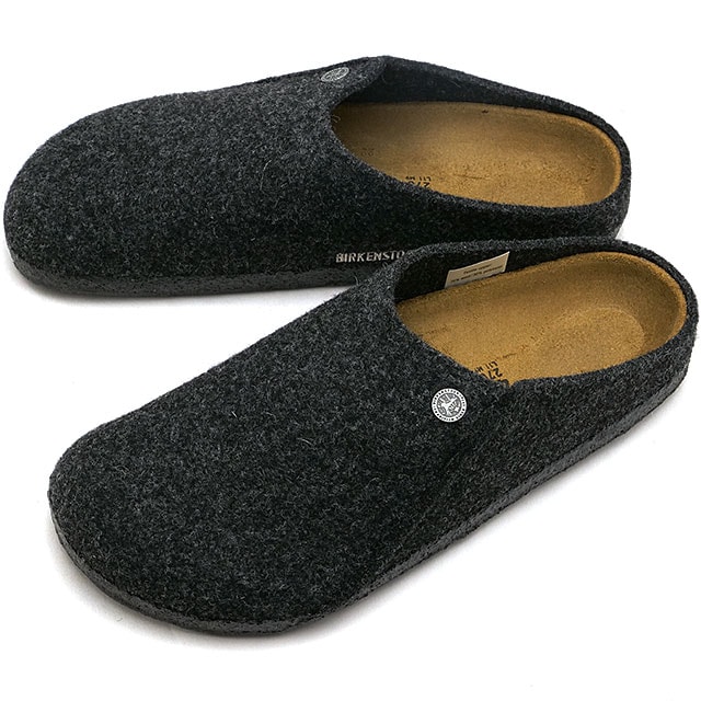 ビルケンシュトック BIRKENSTOCK ルームシューズ ツェルマット リベット [1014938/1014932] ZERMATT RIVET ドイツ製 コンフォートサンダル 健康サンダル ANTHRACITE | FELT
