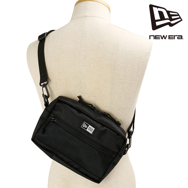 ニューエラ NEW ERA ショルダーポーチ ラージ [14521316 SS25] 2L SHOULDER POUCH LARGE メンズ・レディースショルダーバッグ ブラック