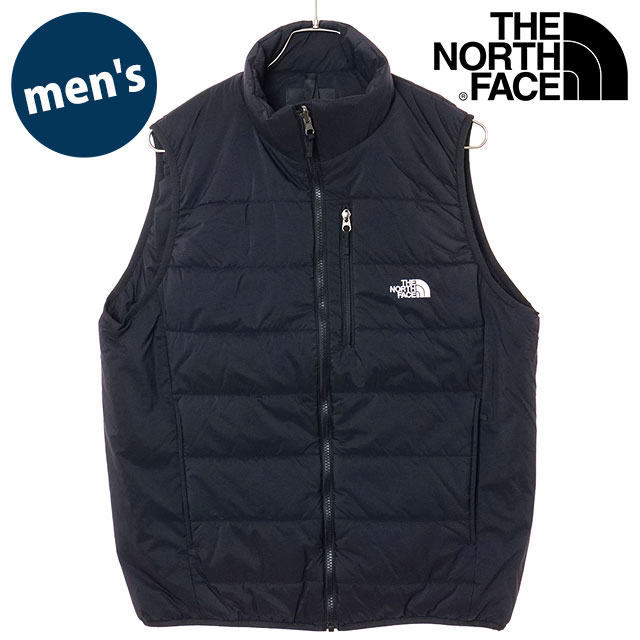 ザ・ノース・フェイス THE NORTH FACE ライトライダーベスト [NY82555-K FW25] Light Rider Vest メンズ TNF 中綿ベスト 撥水 ブラック