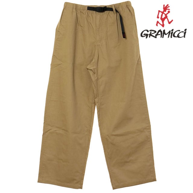 グラミチ Gramicci T/C ツイル ワイドパンツ [GMP5-FJP004 FW25] T/C TWILL WIDE PANT メンズ ロングパンツ CHINO