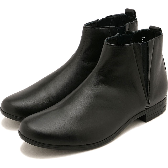 返品交換送料無料 ショセ トラベルシューズ TRAVEL SHOES by chausser トラベル バイ ショセ サイドゴアブーツ [TR-005 FW25] Sidegore boots レディース日本製 防水 ビブラム ブラック BL