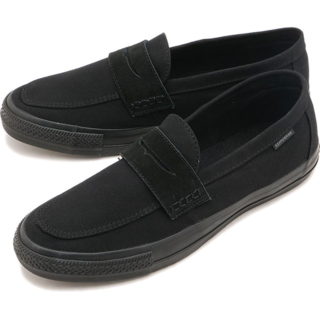 コンバース CONVERSE スニーカー CXP ローファー [33702531 SS26] CXP LOAFER メンズ・レディースローカット スリッポン ブラックモノクローム