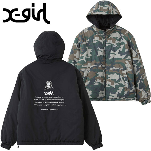 エックスガール X-girl レディース リバーシブルジャケット