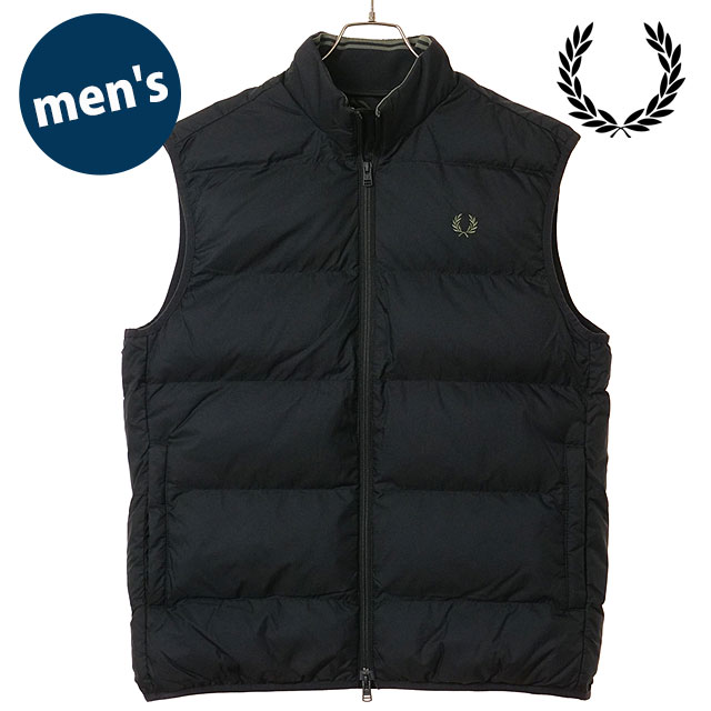 フレッドペリー FRED PERRY メンズ インサレーテッドジレ [J8522-184