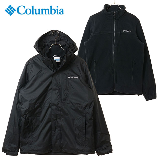 Columbia インターチェンジ ジャケット パンツ セット XXS ブラック コロンビア Columbia メンズ ティートンループIIIインターチェンジ