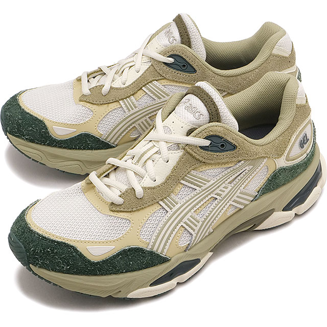 アシックス スポーツスタイル ASICS SportStyle スニーカー メンズ ゲルエヌワイシー2.0 [1203B079-100 FW26] GEL-NYC 2.0 ユニセックスシューズ オールシーズン 春夏秋冬 ベージュ CREAM/DUSTY-FERN