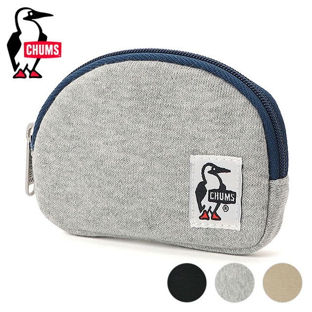チャムス CHUMS ハーフラウンドコインポーチスウェット [CH60-3811 FW26] Half Round Coin Pouch Sweat 小物 ミニ財布 小銭入れ コインケース 【メール便配送】
