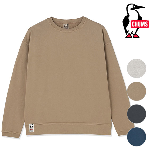 チャムス CHUMS クルートップ [CH00-1573/CH10-1573 FW26] Crew Top 長袖 スウェットシャツ USAコットン アウトドア
