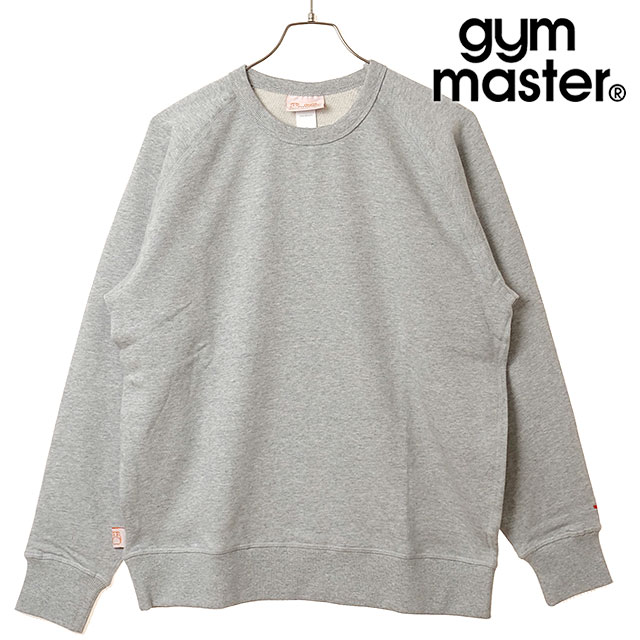 ジムマスター GYM MASTER トンプキンスウェットクルーネック [G621758-03 FW26] 裏毛スウェット 綿混 秋冬新作 杢グレー