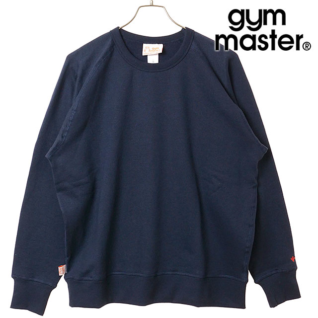 ジムマスター GYM MASTER トンプキンスウェットクルーネック [G621758-59 FW26] 裏毛スウェット 綿混 秋冬新作 ミッドナイトネイビー