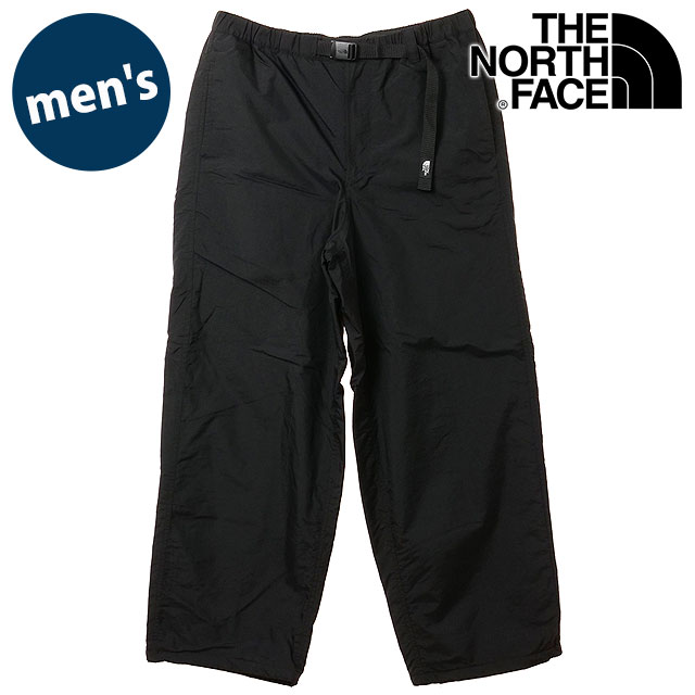 ザ・ノース・フェイス THE NORTH FACE メンズ コンパクトノマドパンツ [NB82635-K FW26] Compact Nomad Pant ノースフェイス TNF 軽量 パッカブル 携帯 旅行 薄手 春夏秋 黒 ブラック
