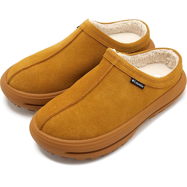 コロンビア Columbia クロッグシューズ レディース ホバーチューバー スニークコージークロッグ [YU4957-286 FW26] HOVERTUBER SNEAK COZY CLOG ウィメンズスリッポン 厚底 リラックス ブラウン Elk