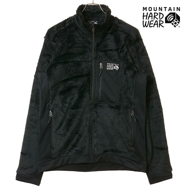 マウンテンハードウェア Mountain Hardwear メンズ ポーラテックハイロフトジャケット [OM0795-091 FW26] Polartec High Loft Jacket MHW ブルゾン スタンドネック 軽量 ストレッチ 黒 Black