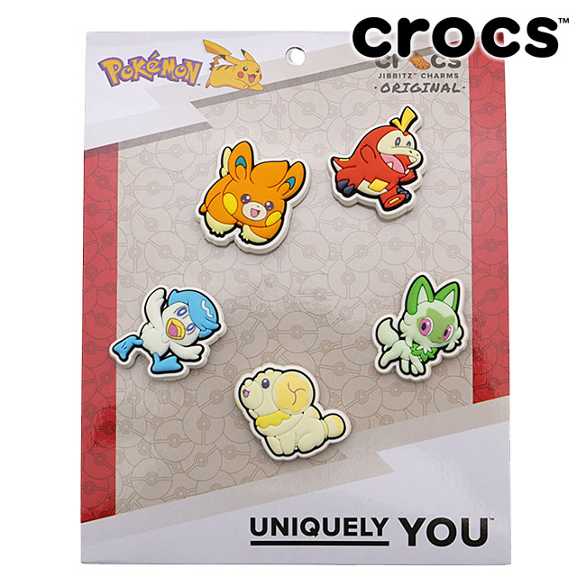 クロックス crocs ジビッツチャーム ポケモン III 5パック [10019229