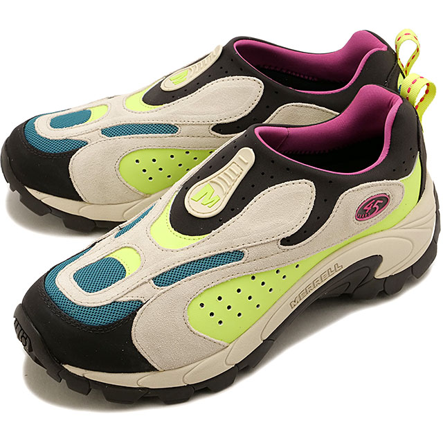メレル MERRELL スニーカー モックスピードストリーク エボ SE [J00006495 FW26] U MOC SPEED STREAK EVO SE スリッポン プレミアムスエード 軽量 マルチカラー FLASHDANCE