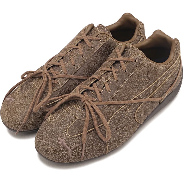 プーマ PUMA スニーカー レディース スピードキャット ヴィンテージ ロゼ [410661-01 FW26] Speedcat VTG ROSE ウィメンズシューズ BLACKPINK コラボ ブラウン Espresso
