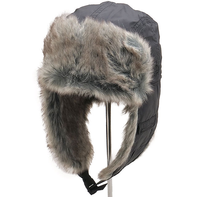 ニューエラ NEW ERA OUTDOOR トラッパー02 ウォーターレペレント [15125059 FW26] OD TRAPPER02 WATER REPELLENT BLK 帽子 撥水 ファー付き 防寒 フライトキャップ 秋冬 ブラック
