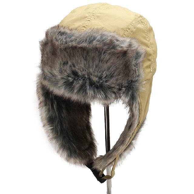 ニューエラ NEW ERA OUTDOOR トラッパー02 ウォーターレペレント [15125058 FW26] OD TRAPPER02 WATER REPELLENT KHA 帽子 撥水 ファー付き 防寒 フライトキャップ 秋冬 カーキ