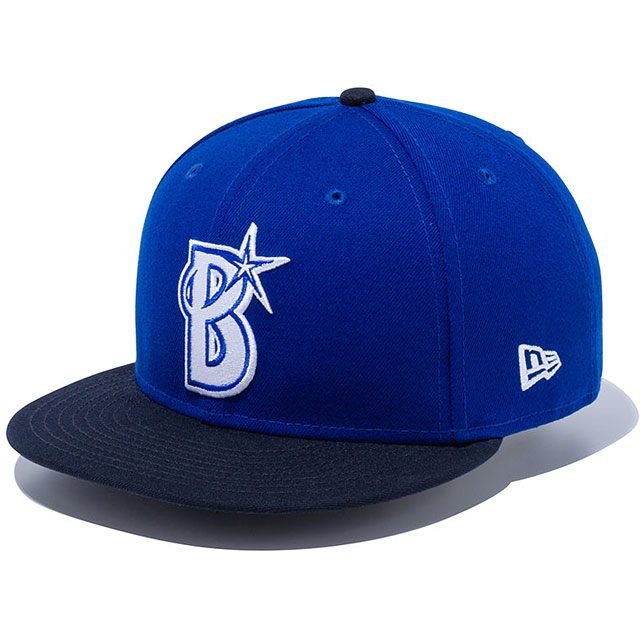 ニューエラ キャップ NEW ERA CAP 9FIFTY 横浜DeNAベイスターズ [14524931 ] 帽子 NPB 日本プロ野球 スポーツ観戦 オールシーズン 春 夏 秋 冬 大きいサイズ ライトロイヤル/ネイビーバイザー