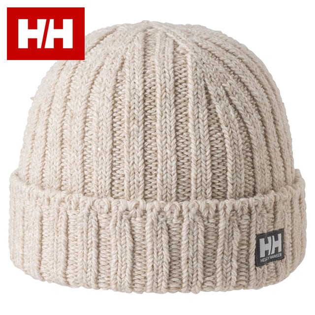 ヘリーハンセン HELLY HANSEN バルキービーニー [HC92252-ZI FW24] Bulky Beanie 帽子 ニット帽 ニットキャップ ミックスアイボリー 【メール便配送】