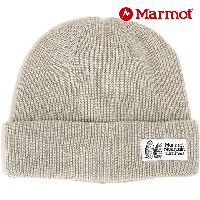 マーモット Marmot マーモットマウンテンワークス ニットワッチ [TSAUE225 FW25] MMW Knit Watch 帽子 ニットキャップ ニット帽 GRAY 【メール便配送】