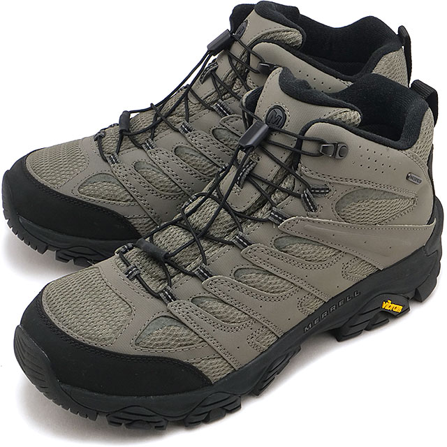 メレル MERRELL スニーカー モアブ3 シンセティック アイス ミッド ウォータープルーフ [J00005435W FW26] U MOAB 3 SYNTHETIC ICE MID WP 防水 スノーブーツ 全天候型シューズ グレー TALUS