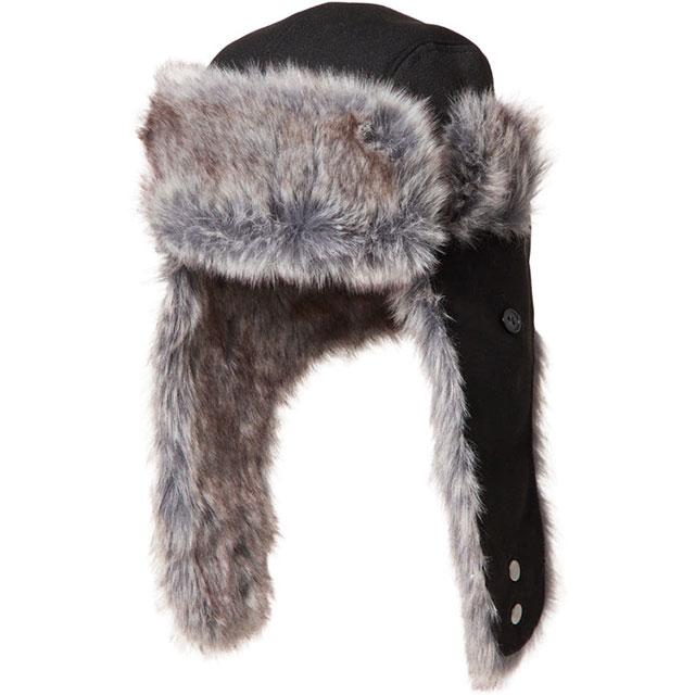 ニューエラ NEW ERA トラッパーベーシック [15136887 FW26] TRAPPER BASIC BLK 263 帽子 ファー付き 防寒 フライトキャップ 秋冬 ブラック